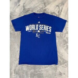 Majestic KC Royals 2014 World Series Fall Classic T-Shirt Small